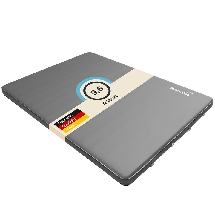 Skandika Premium Easy Isomatte Double 3D | 10 cm dick, selbstaufblasend, leicht, faltbar, selbstfüll