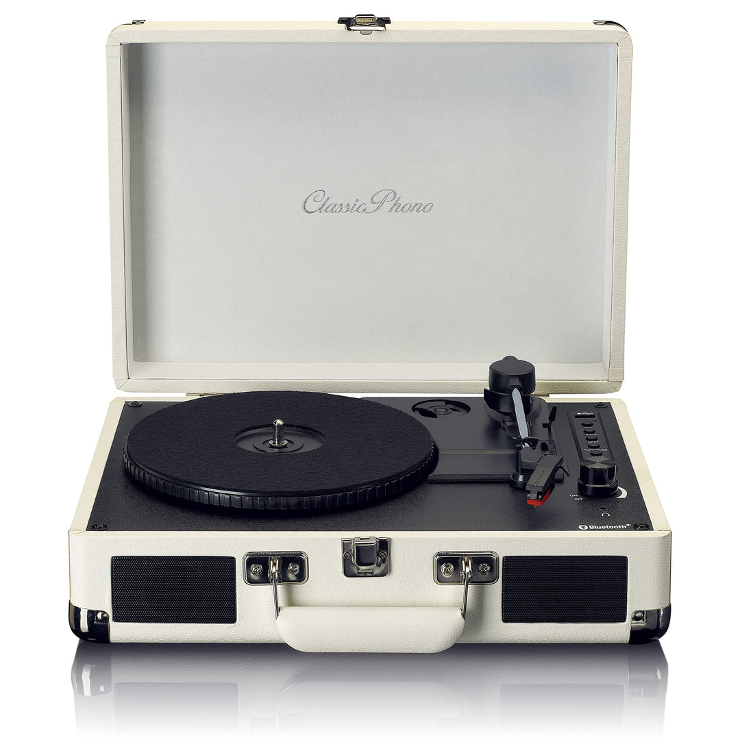 Lenco Classic Phono TT-115 Plattenspieler - Kofferplattenspieler - Bluetooth - USB - 3 Geschwindigke