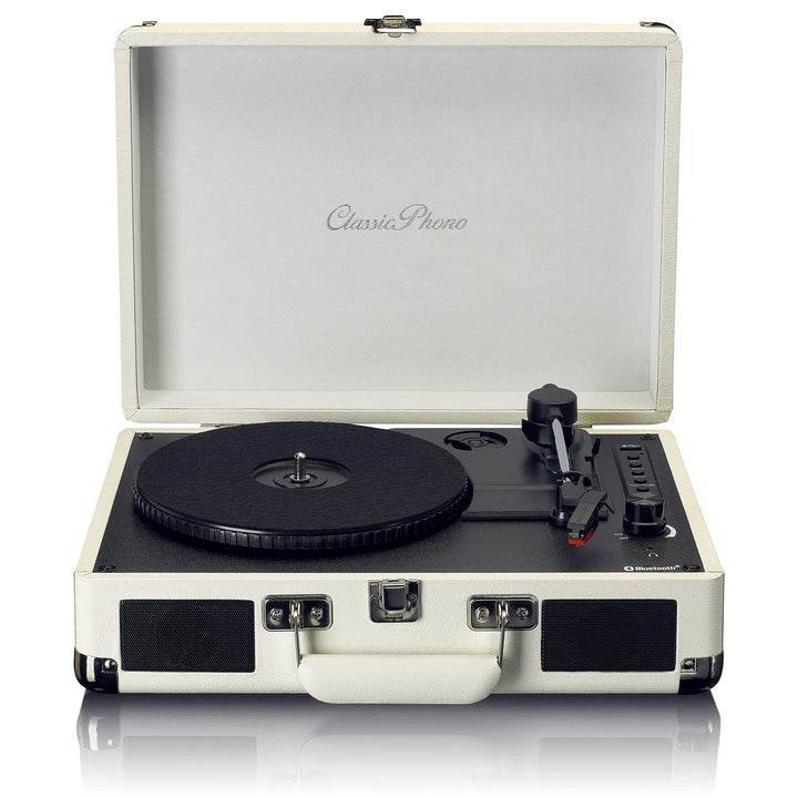Lenco Classic Phono TT-115 Plattenspieler - Kofferplattenspieler - Bluetooth - USB - 3 Geschwindigke