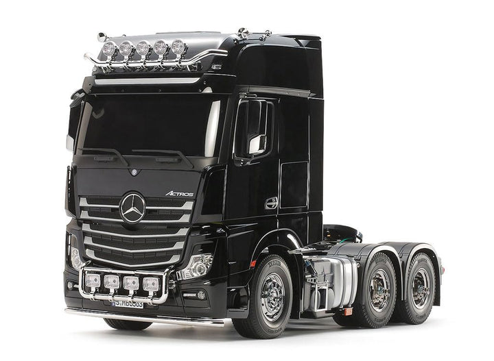 TAMIYA 300056348 56348 Mercedes-Benz Fahrzeug 1:14 RC MB Actros 3363 Giga Sp. 6x4, schwarz