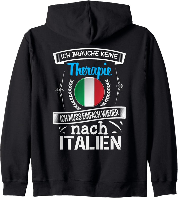 Italien Design Italien Urlaub Kapuzenjacke
