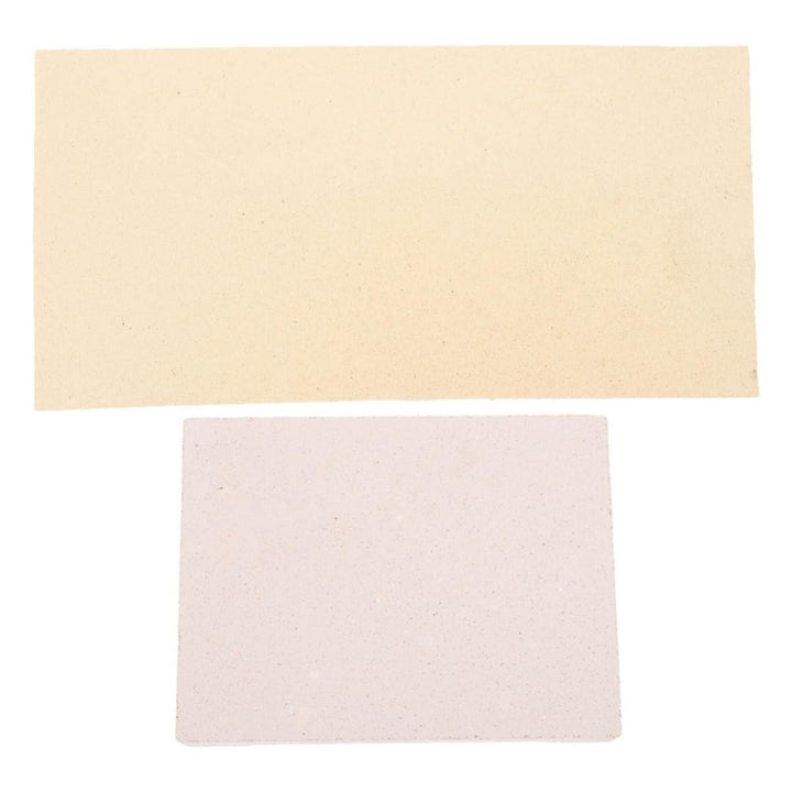 2 Stück Schmucklötbrett mit Wabenstruktur, Beige