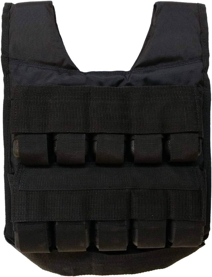Strength Shop Schwerlast Gewichtsweste, Beladbar 1-20 kg - Trainings Weight Vest Adjustable - Pullup