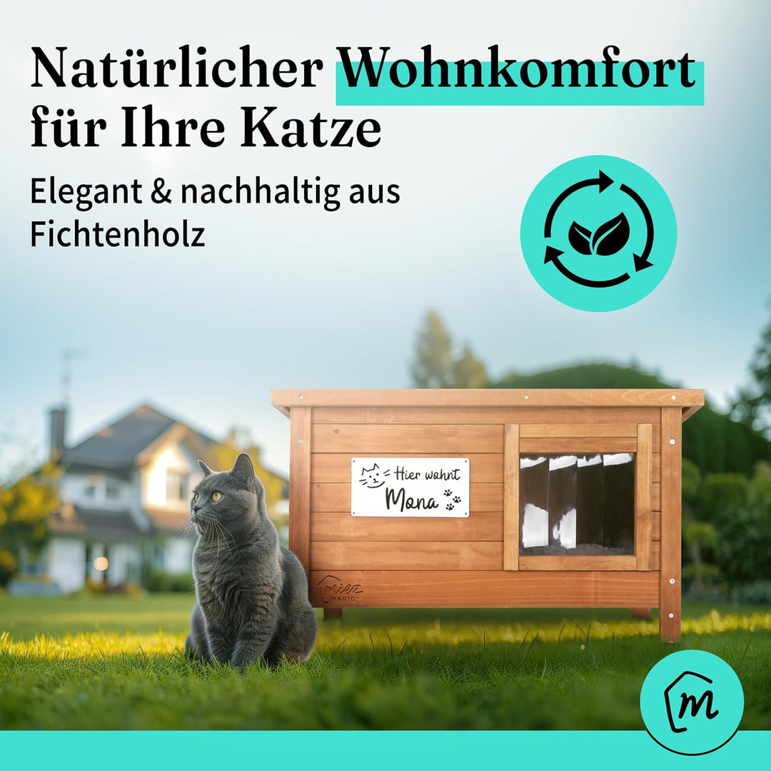 Katzenhaus Outdoor Winterfest Test