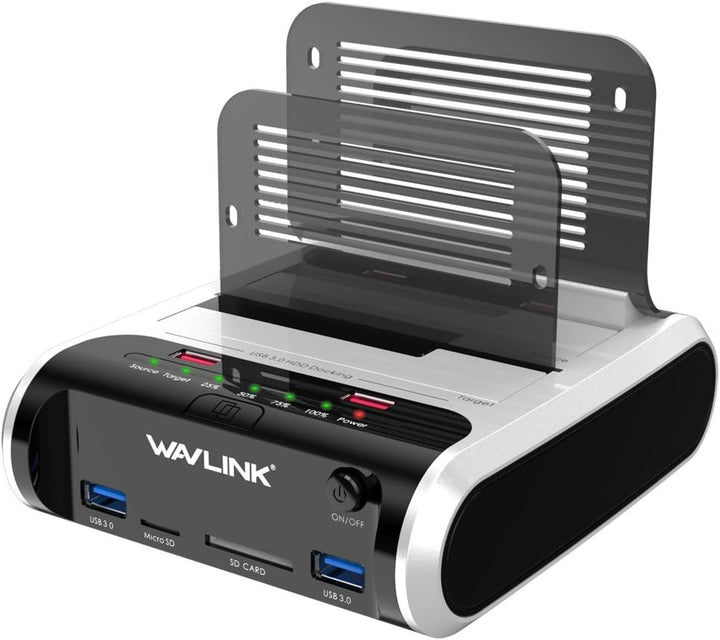 Festplatten Dockingstation, WAVLINK USB Festplatten Docking Station Offline Klonfunktion für 2,5 Zol