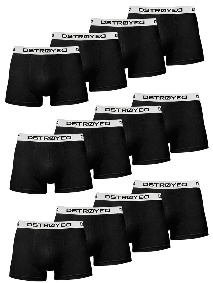 DSTROYED ® Boxershorts Herren 10-er / 12-er / 15-er / 8-er Pack S-5XL Unterhosen Männer Unterwäsche