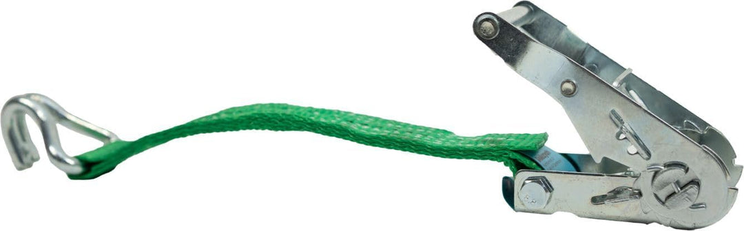 2er Set Spanngurt mit Ratsche und Profilhaken, DoZurr 2000, belastbar bis 1000 kg, 35 mm breit x 8 m