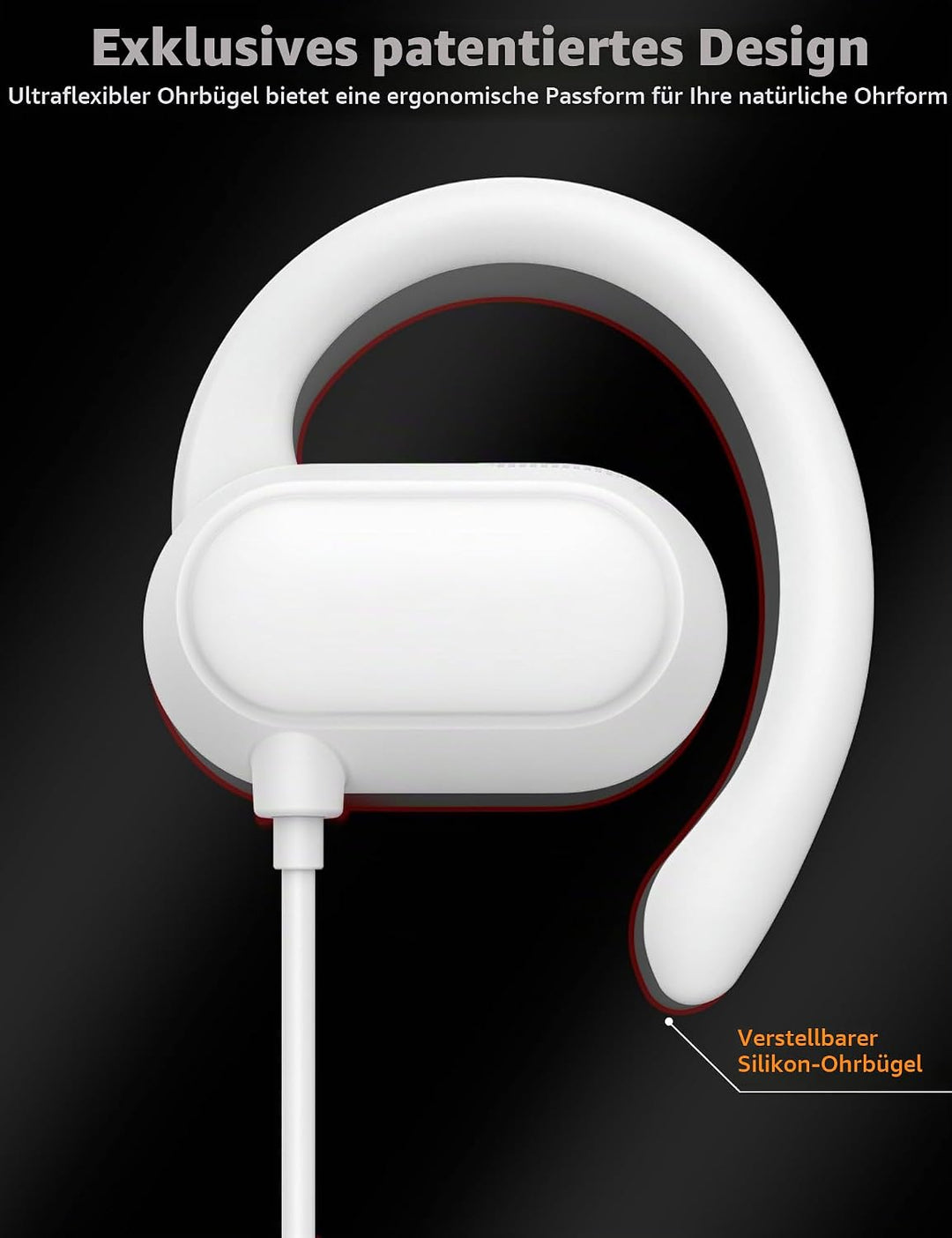 USB C Kopfhörer für iPhone 17 Pro Max 16e Pixel 9a 10,Typ C Kopfhörer Open Ear Ohrhörer und Mikrofon