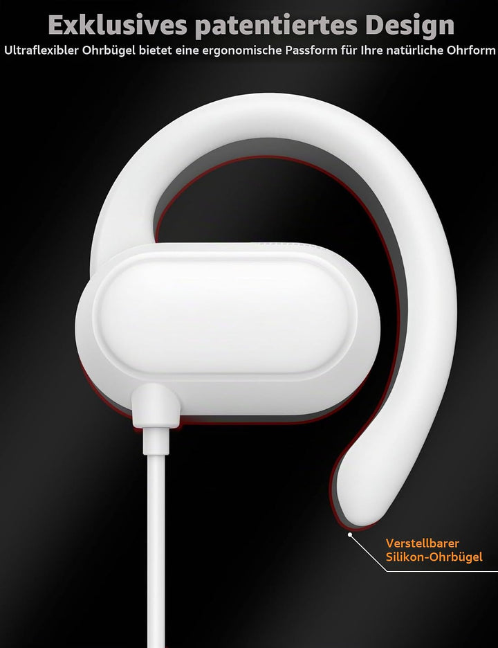 USB C Kopfhörer für iPhone 17 Pro Max 16e Pixel 9a 10,Typ C Kopfhörer Open Ear Ohrhörer und Mikrofon