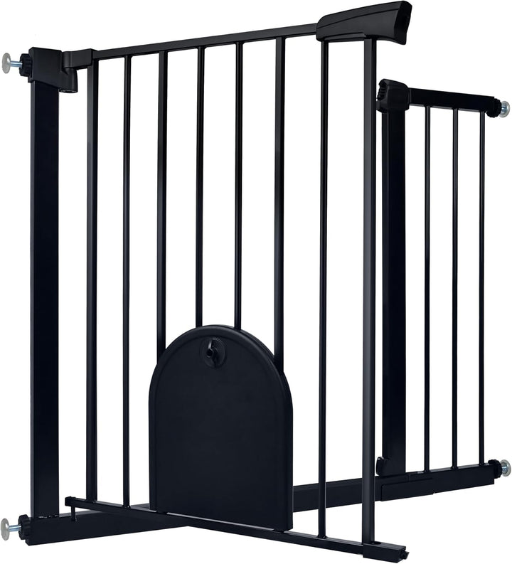 HENGMEI Treppenschutzgitter Türschutzgitter Treppengitter ohne Bohren Türgitter Baby Schutzgitter 95