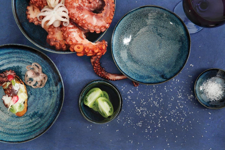 TOKYO design studio, Cobalt Blue, 6 Schalen Set, 6-TLG., Ø 11 cm, Porzellan aus Japan 11cm (6er Set)