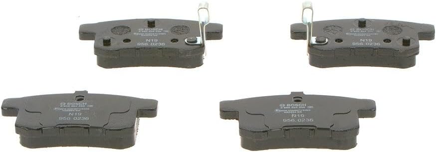 Bosch BP1228 Bremsbeläge - Hinterachse - ECE-R90 Zertifizierung - vier Bremsbeläge pro Set