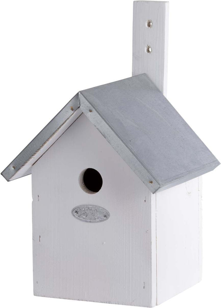 Esschert Design NK39W Blaumeisen Nistkasten, wei