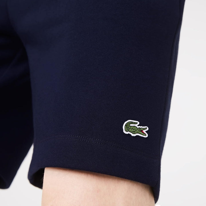 Lacoste Herren Kurze Trainingshose GH9627, Männer Sportshorts,Freizeithose,Regular Fit XXS Azul (Mar