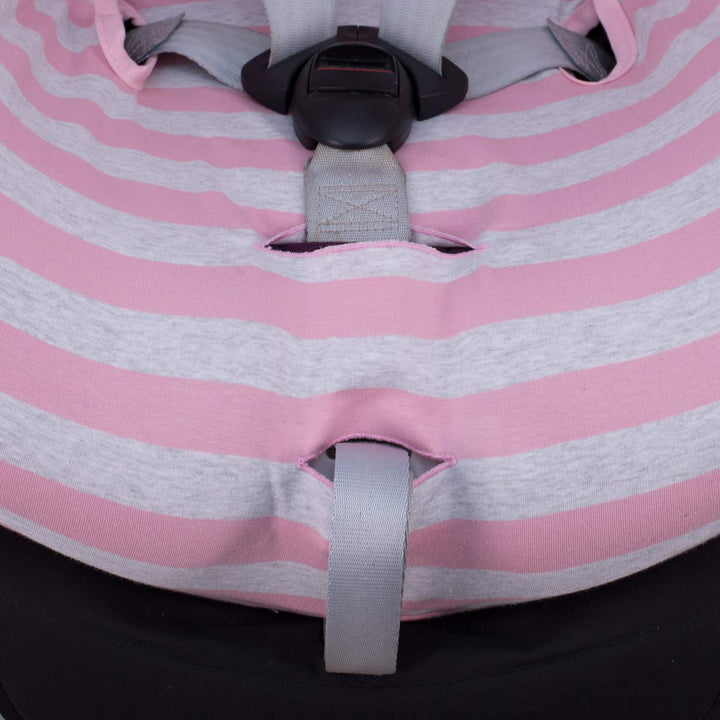 JYOKO KIDS Bezug kompatibel mit Cybex Sirona, Q I Size (PINK SPARKLES, SIRONA), PINK SPARKLES