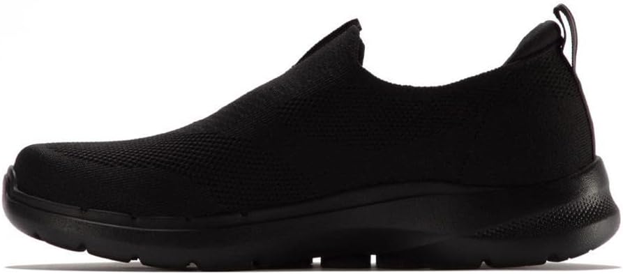 Skechers Herren Go Walk 6 Sneaker 39.5 EU Schwarz, 39.5 EU Schwarz