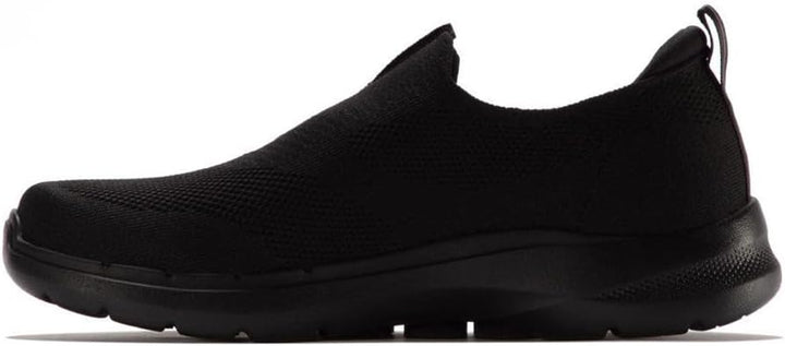 Skechers Herren Go Walk 6 Sneaker 39.5 EU Schwarz, 39.5 EU Schwarz