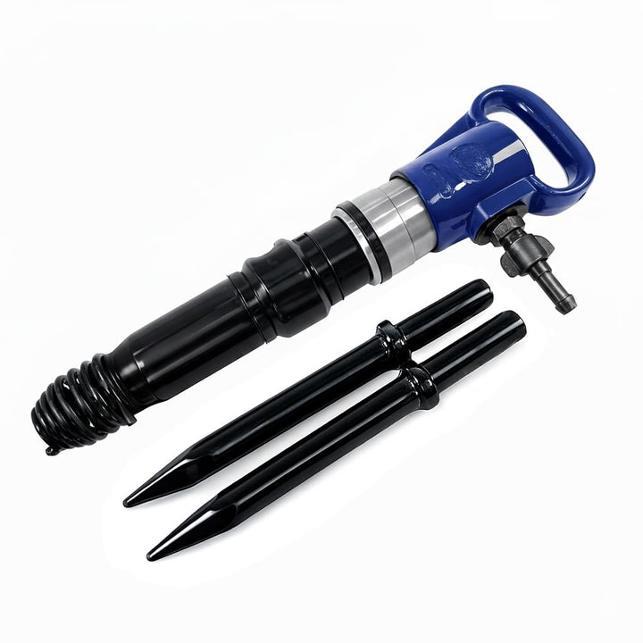 ORAZIO Pneumatischer Luft-Hackhammer Betonhammer Brecher Demolition Breaker Pick mit Meissel für Mei