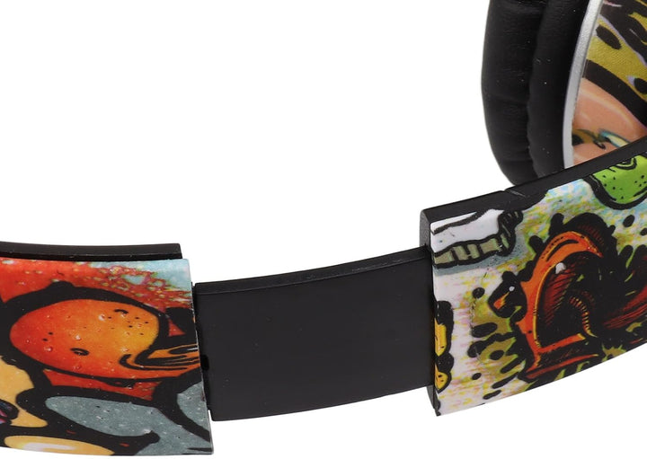 Over-Ear-Kopfhörer, Kabelloses, Faltbares, Leichtes Headset, Innovativer Graffiti-Design-Kopfhörer m