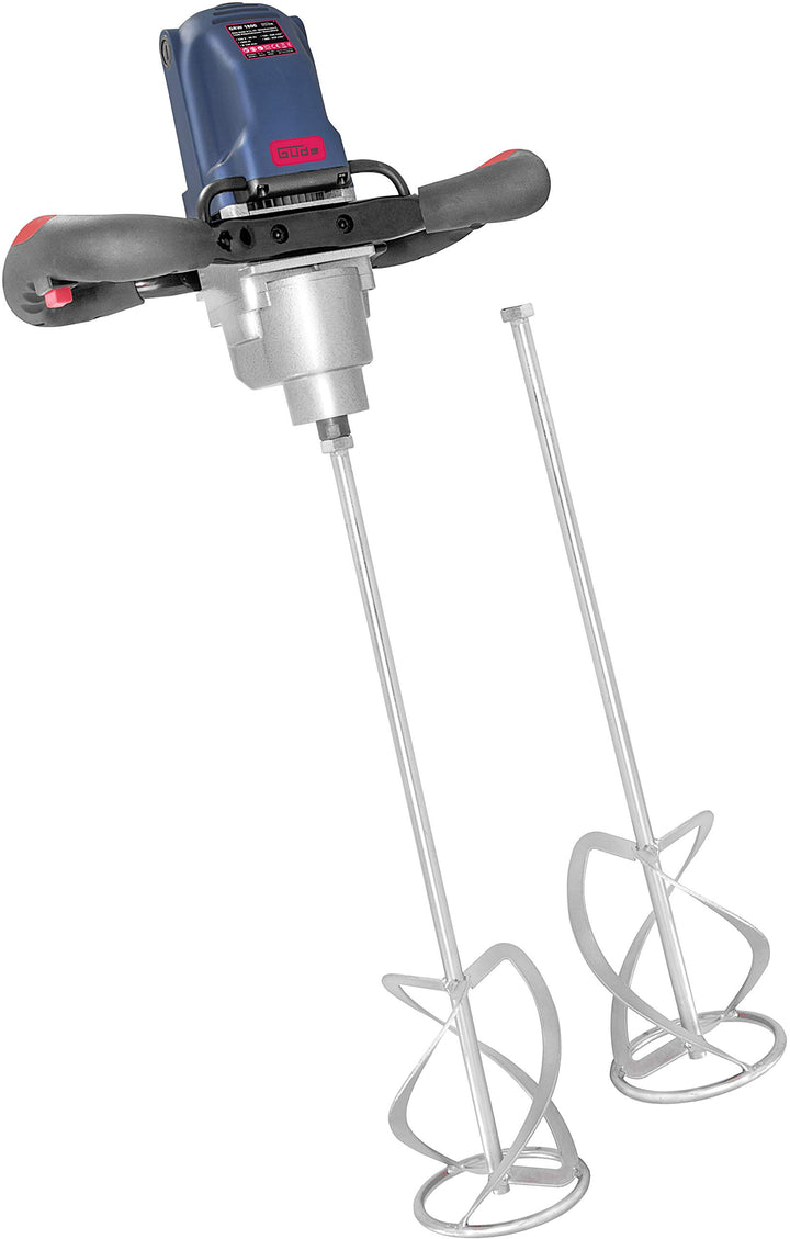 Güde 58048 Rührwerk GRW 1800 (Aufsatz 140 mm, 1800W, 2-Gang-Getriebe, Soft-Start-Funktion, Arretierb