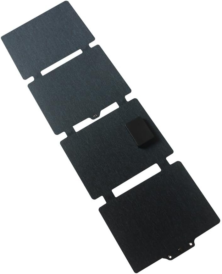 Tragbares Solarladegerät, 25 W, faltbar, ETFE, Flexibles Solarpanel mit USB-C/DC/USB-Ausgängen für P