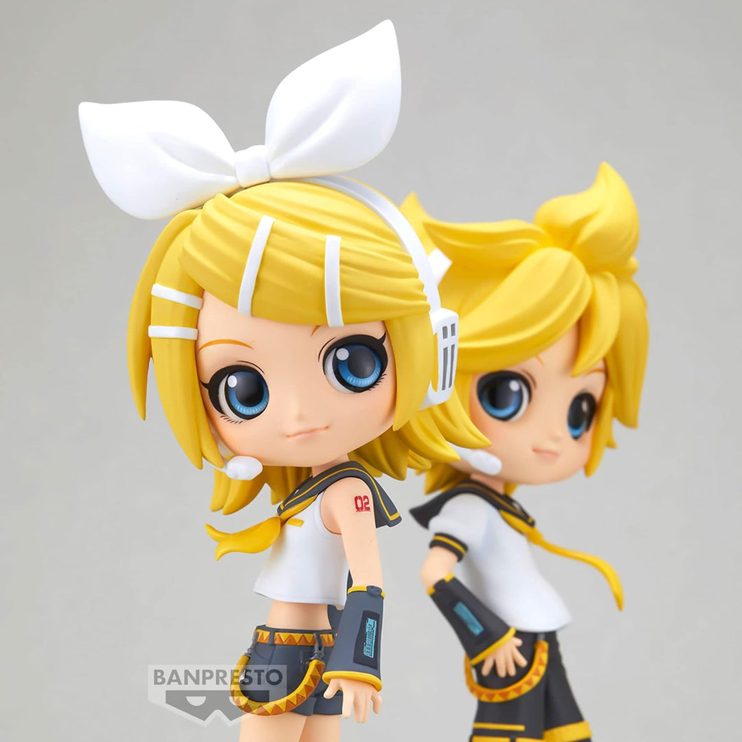 Banpresto Figur Rin Kagamine Q posket 14cm Modern Kagamine Rin (Ver. A), Modern Kagamine Rin (Ver. A