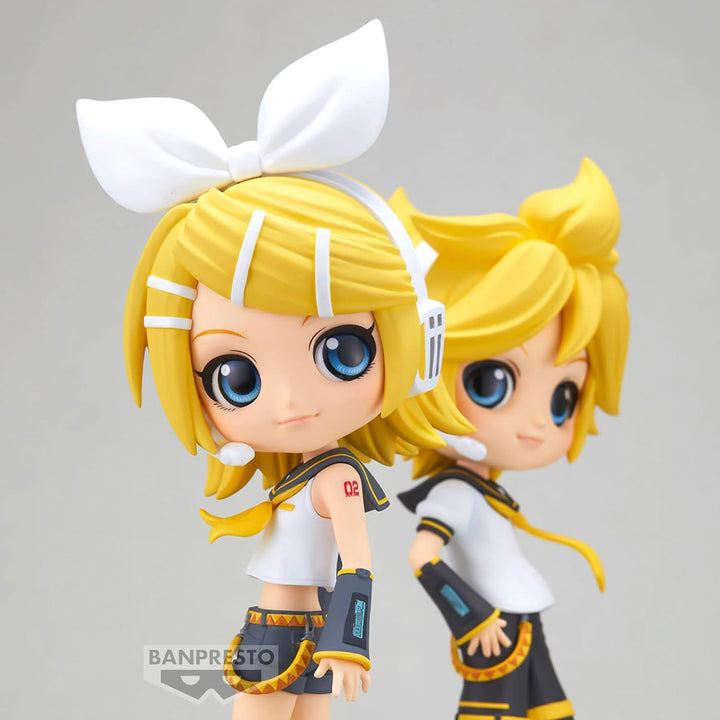 Banpresto Figur Rin Kagamine Q posket 14cm Modern Kagamine Rin (Ver. A), Modern Kagamine Rin (Ver. A