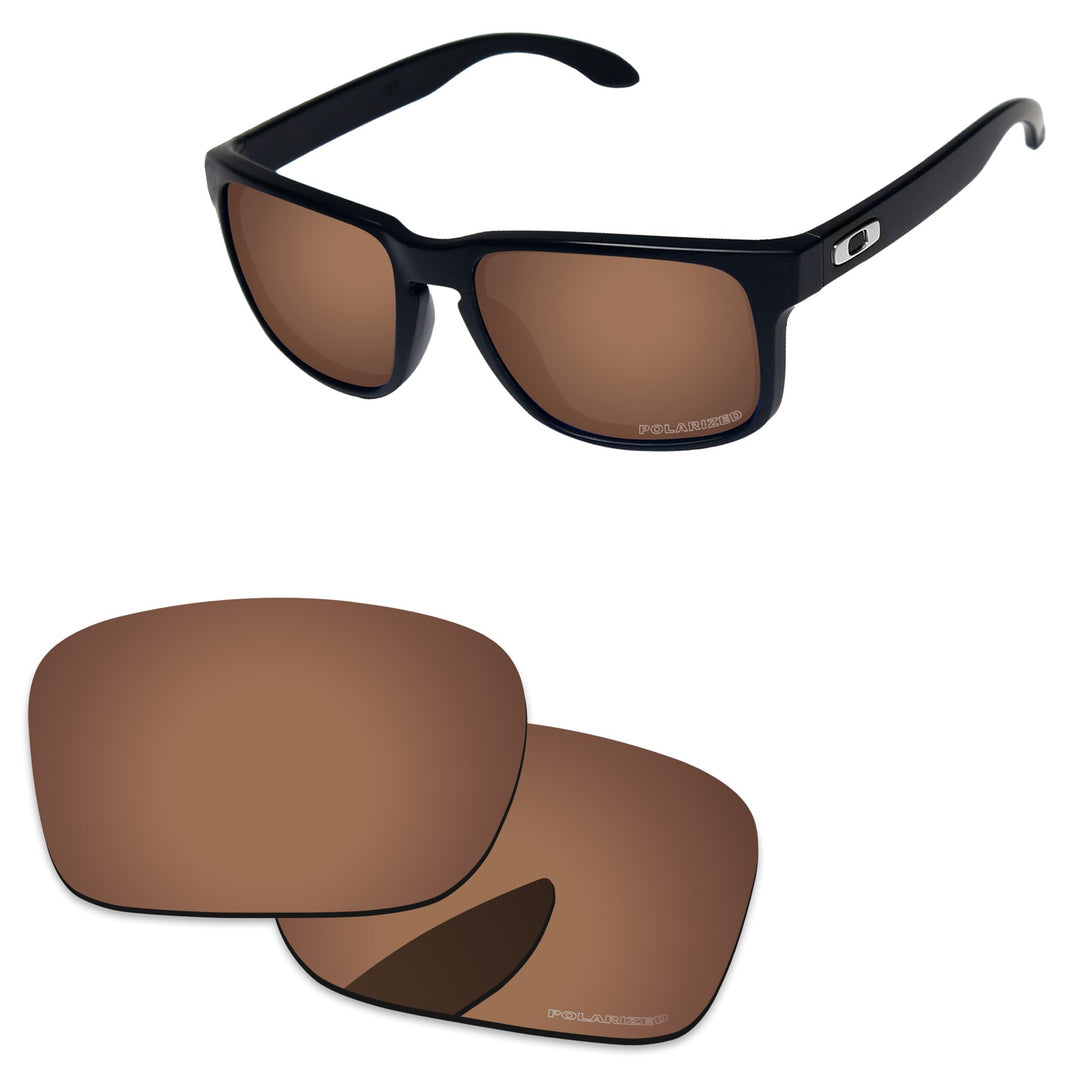 Ersatzlinsen für for Oakley Holbrook OO9102 Kupferbraun Pro, Kupferbraun Pro