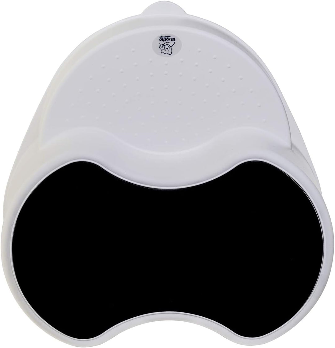 Rotho Babydesign TOP Kinderschemel, Anti-Rutsch-Trittfläche, TOP, Weiss, 200050001 White Single, Whi