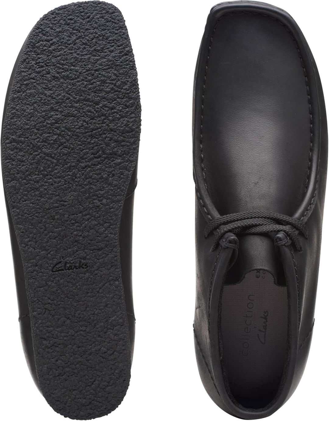 Clarks Herren Shacre Stiefel Stiefelette 39 EU Weit Schwarzes Leder, 39 EU Weit Schwarzes Leder