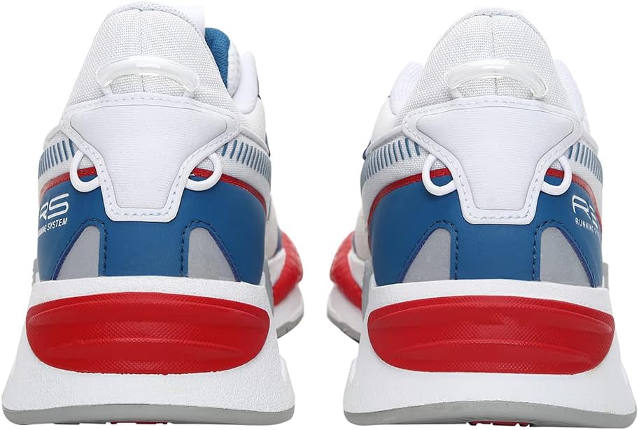 PUMA Unisex Rs-z ReinventionSneaker 38 EU Puma White Vallarta Blue High Risk Red, 38 EU Puma White V