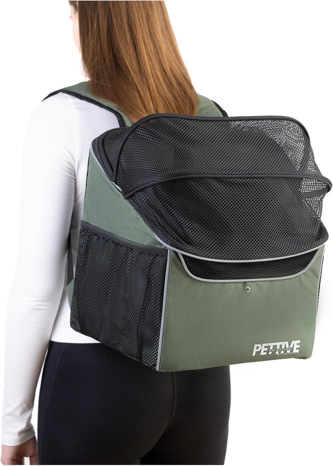 Fahrradkorb für Hunde, Fahrradkorb für Katzen, Rucksack für Hunde, Katzentransportbox mit Regenabdec