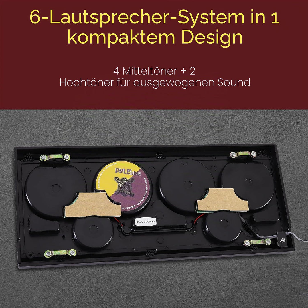 PYLE PLTWVS 6 Wege, 200 W Sunvisor Halterung Car Audio System Hochtöner