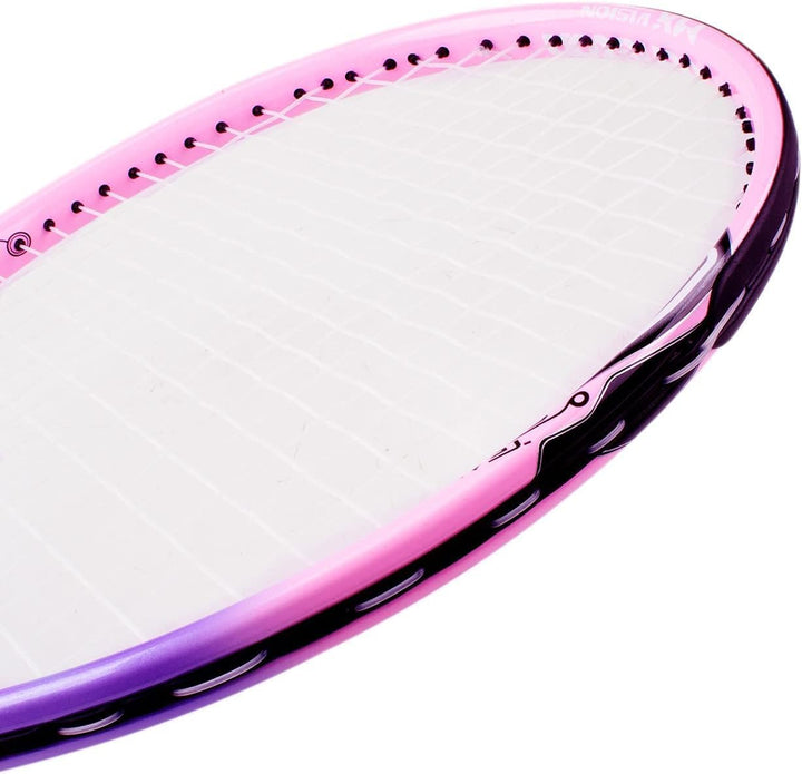 Senston Tennisschläger 19/23/25 One-Piece-Design Tennis Schläger Set mit Tennistasche,Overgrip,Vibra