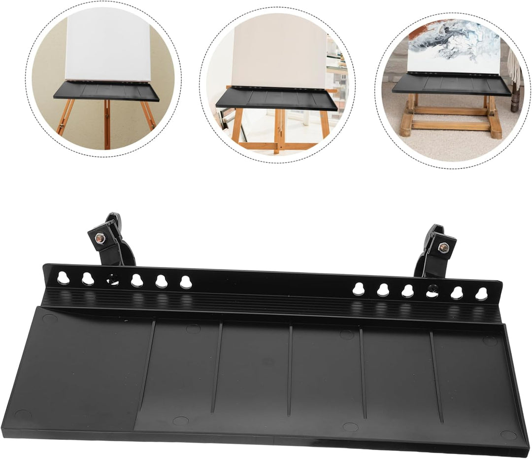 Easel Tray Abnehmbares Pinselablage Tablett für Staffelei Leichtes Farbablage und Speicherbrett für