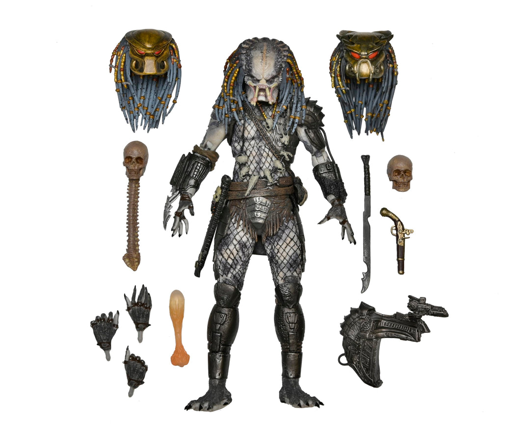 NECA Predator 2-7Ë Actionfigur Ultimate Elder Predator schwarz/blau/grün, 100% Kunststoff, in Gesche