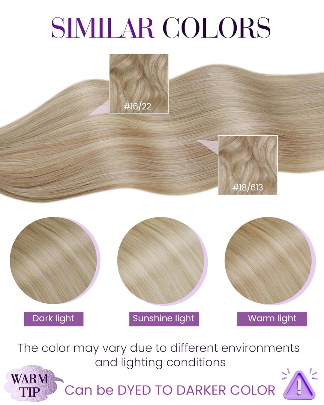 LaaVoo Extensions Echthaar Bondings Blond Extensions Echthaar Keratin Bondings 1g Keratin Bondings H