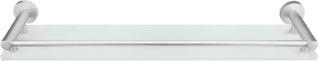 Kleine Wolke Ablage Apollo, Wandaccessoire, Farbe Milky, Material: Aluminium, Glas