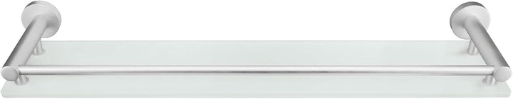 Kleine Wolke Ablage Apollo, Wandaccessoire, Farbe Milky, Material: Aluminium, Glas