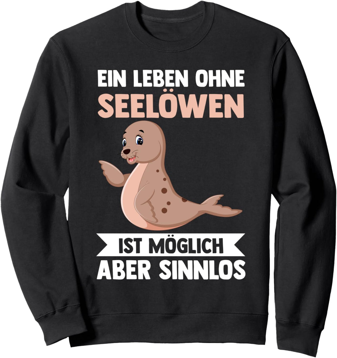Robbe Seehund Seelöwen Sweatshirt