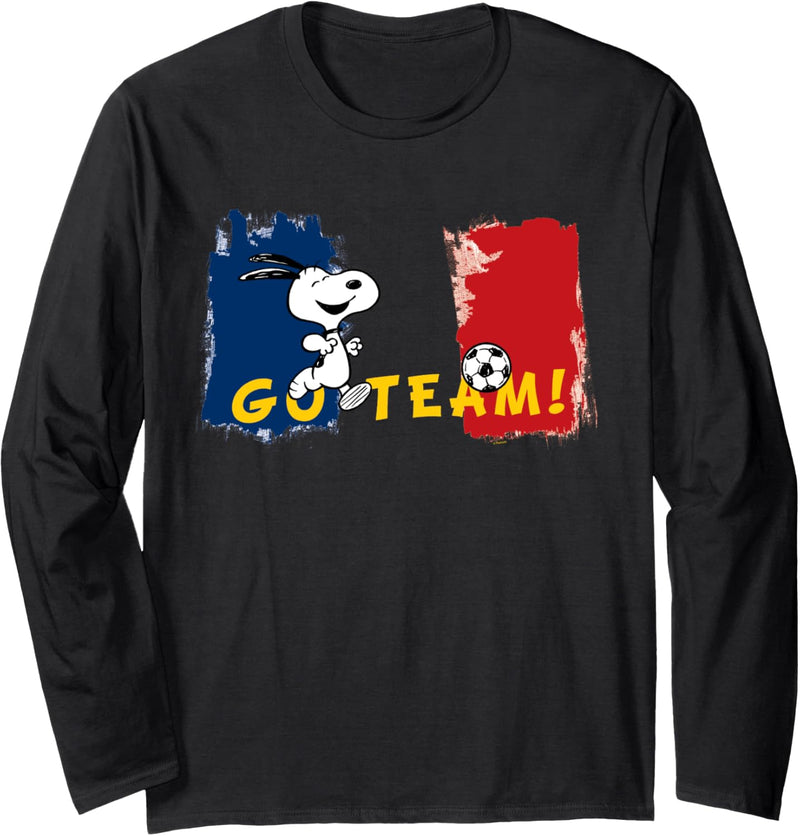 Peanuts Go France Langarmshirt