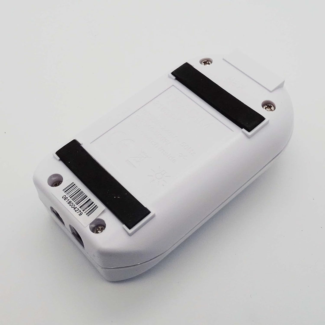 Fussdimmer 40-500W Weiss Universal-Dimmer mit einem Stromkreis für Glühlampen und Halogen mit Schieb