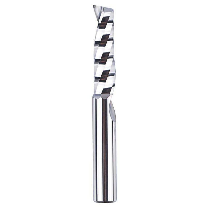 SpeTool Alu Fräser 8mm Schaft Einschneider VHM Fräser 32mm Schnittlänge Hartmetall Schaftfräser CNC