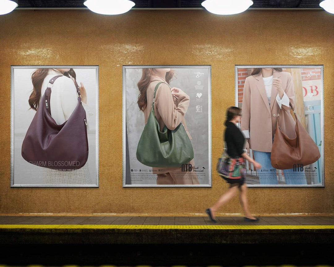 BUKESIYI Damen Tasche Handtasche Umhängetasche Schultertasche Frauen Kulturbeutel Weekender Klein PU