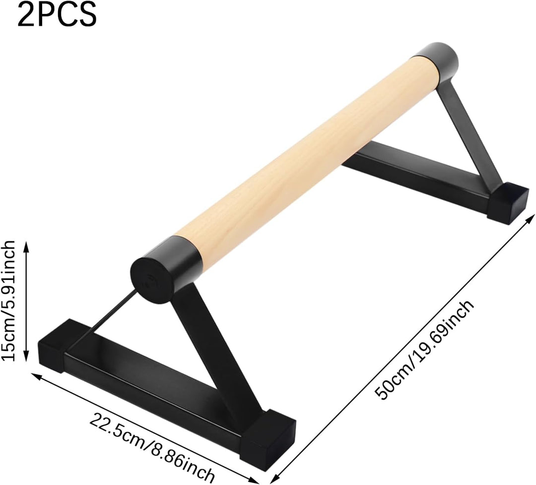 Parallettes, Pushup Ständer Bars, Calisthenics Equipment für Handstand & Push Ups, Liegestützgriffe