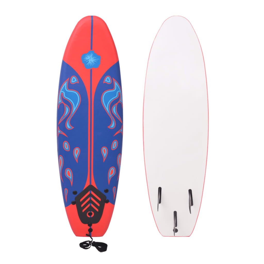 vidaXL Surfboard mit Traktionspad Stand Up Paddle Surfbrett Wellenreiter SUP Board Paddelboard Paddl