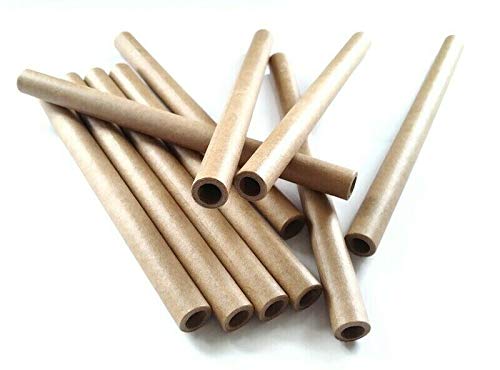 9 x 13 x 180mm Papphülse, Braun, parallel, sehr fest, Pappröhrchen , Papierhülse, cardboard tubes, I