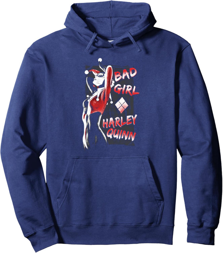 Harley Quinn Bad Girl Pullover Hoodie