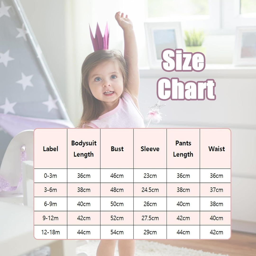 JiAmy Neugeborene Baby Mädchen Kleidung Rüschen Langarm Spitze Strampler Daddys Girl Bodysuit und La