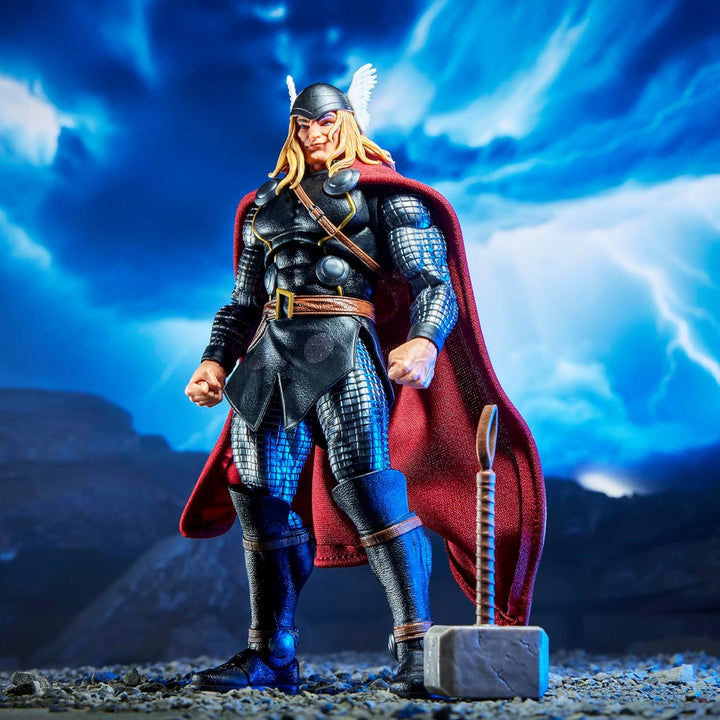 Marvel Legends Maximum Series Thor, Deluxe Action-Figur (15 cm) zum Sammeln zu den Thor Comics; bewe